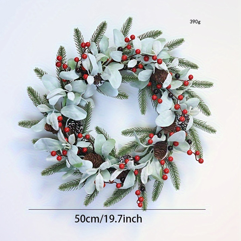 Xin yi karácsonyi girland fa, műanyag és PVC elemekkel