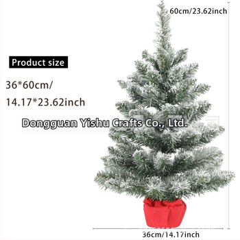 PVC stalinė Kalėdinė eglutė dekoracija, modelis 21M20PC53F