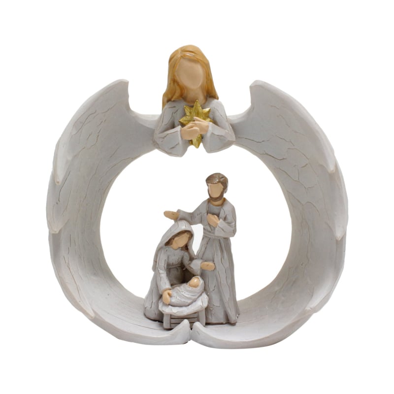 Honggao anđeoska figura od smole – HG24035ARF – američki stil