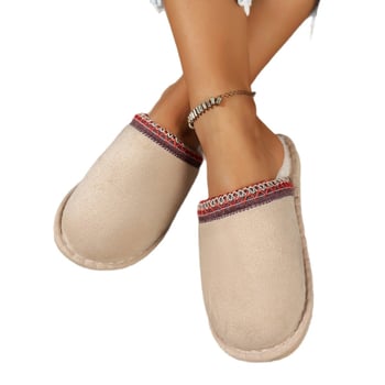 Női casual téli csizma, textil felsőrész, pamut bélés, kendervászon talp, slip-on, készleten