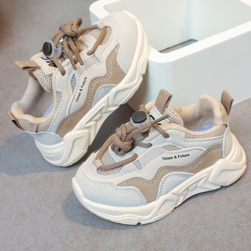 Детски водни обувки за проходи по река – дишащ PU горна част, леки, антиплъзгаща подметка от естествен каучук, закопчаване с катарама, за деца на 1–3 години, пролет 2024