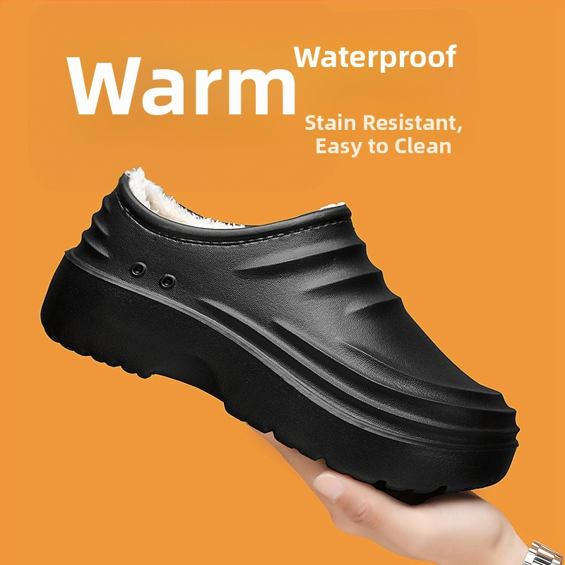 Unisex kuchárske topánky, protišmykové, olejodolné, mäkká podrážka, EVA horná časť a podrážka, šité konštrukcie, Oil-Wax úprava