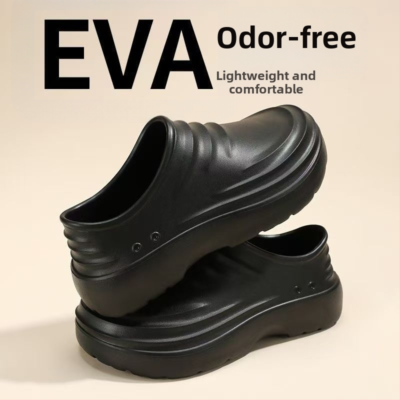 Unisex kuchárske topánky, protišmykové, olejodolné, mäkká podrážka, EVA horná časť a podrážka, šité konštrukcie, Oil-Wax úprava