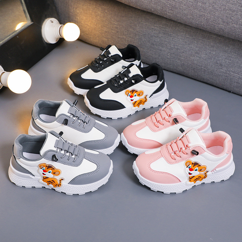 Pantofi sport unisex pentru alergare, partea superioară din piele artificială, talpă din cauciuc, absorbție a șocurilor, primăvară și toamnă