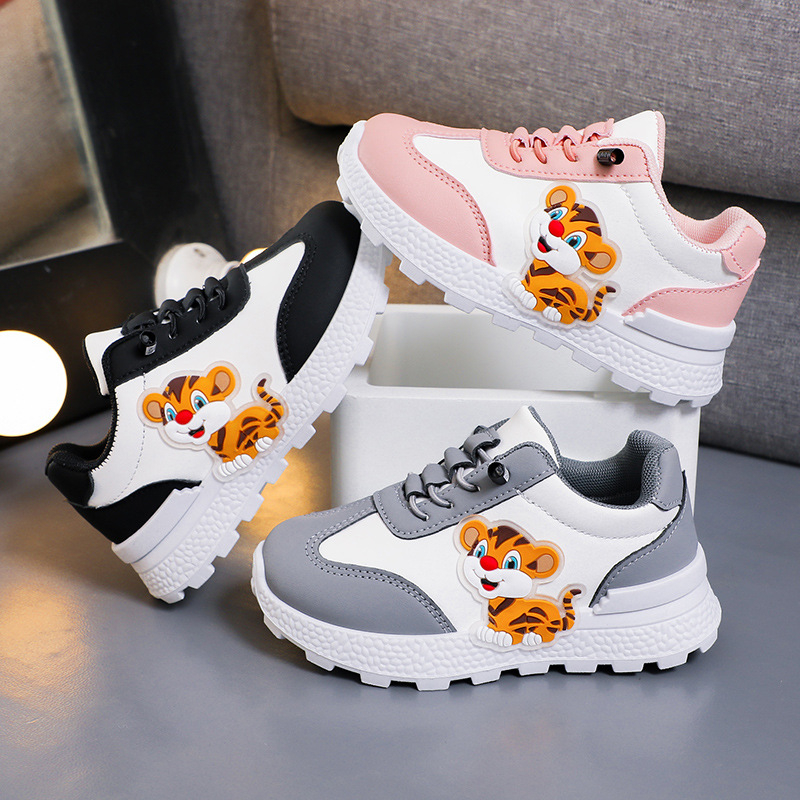 Pantofi sport unisex pentru alergare, partea superioară din piele artificială, talpă din cauciuc, absorbție a șocurilor, primăvară și toamnă