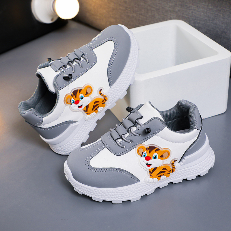 Pantofi sport unisex pentru alergare, partea superioară din piele artificială, talpă din cauciuc, absorbție a șocurilor, primăvară și toamnă