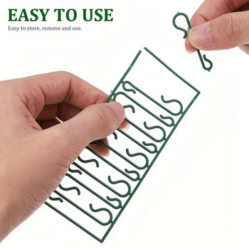 Plastové vianočné ozdobné háčiky, opakovane použiteľné, model jd601099710318166