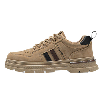 Pánske pracovné topánky - priedušné, protišmykové, nízky podpätok 1–3 cm, hrubá podrážka, PU vrchný materiál