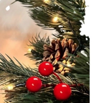 Tong Nian πλαστικό επιτραπέζιο χριστουγεννιάτικο δέντρο με 60 κλάδους και ρυθμιζόμενο ύψος