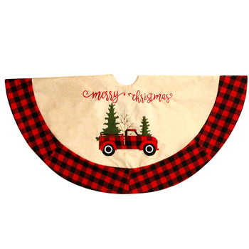 Κάλυμμα βάσης για χριστουγεννιάτικο δέντρο, ύφασμα με κορδέλα, αξεσουάρ διακόσμησης για εορταστικό σκηνικό, Fun pigeon