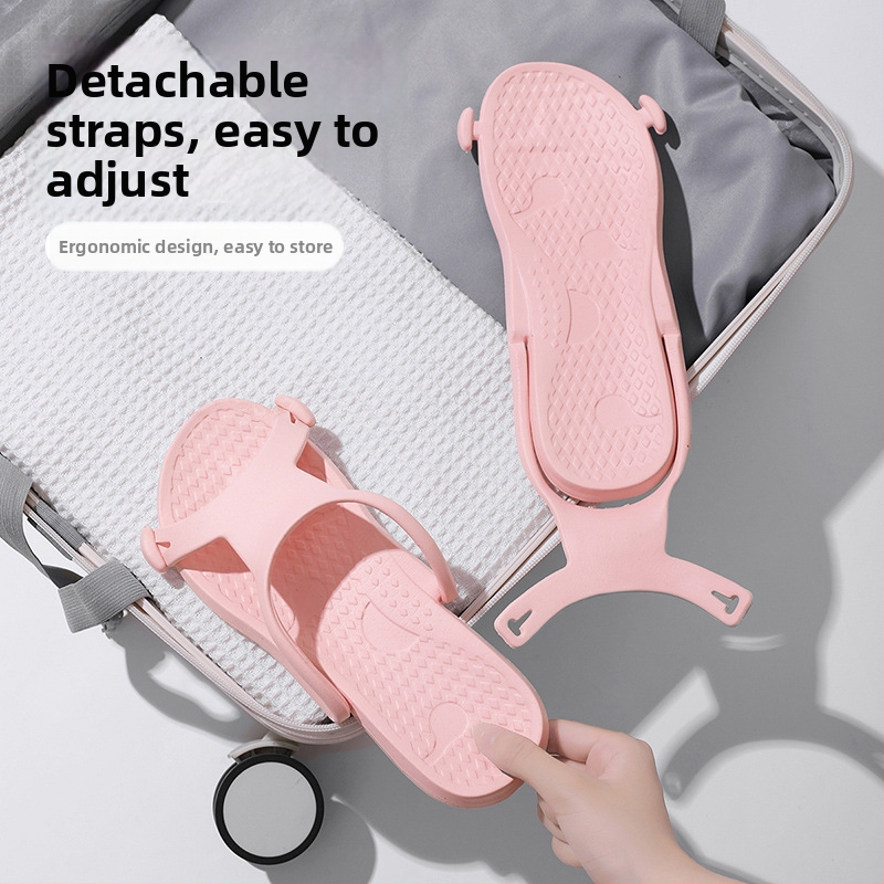 Unisex skladacie papuče EVA – EVA horná časť a podrážka, vstrekovaná podrážka, 400 g