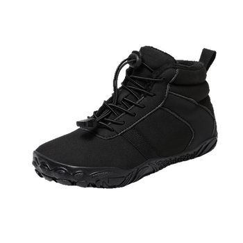 Snehová zimná obuv, PU horná časť, gumová podrážka, okrúhla špička