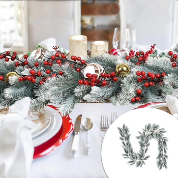 Ajtó- és ablakon lógó dekoráció, műanyagból, Holy fate, pásztorális stílus, Karácsony