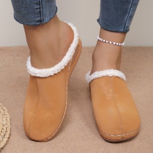 Női Platform Slip-On Cipő – velúr felsőrész, gumitalp, platform vastagsága 0-3 cm, téli szezon 2025, európai és amerikai stílus