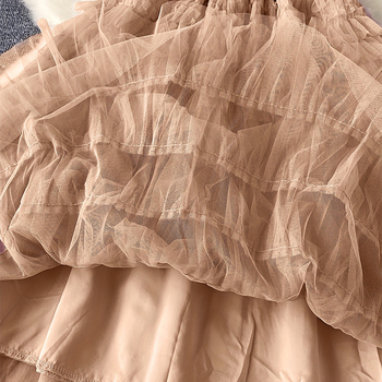 Patchwork haljina – stil princeze, duga A-linija, okrugli izrez, kratki rukavi