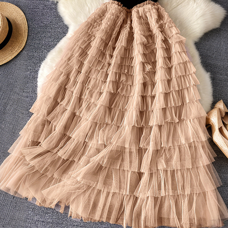 Patchwork haljina – stil princeze, duga A-linija, okrugli izrez, kratki rukavi