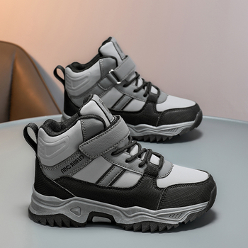 Детски снежни ботуши – водоустойчиви, антиподхлъзващи, топли, леки, за деца 4–16 години