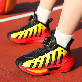 Gyerekek futócipő Super Fiber felsőréteggel, csíkos mintázat, vízálló, könnyű, MD talp