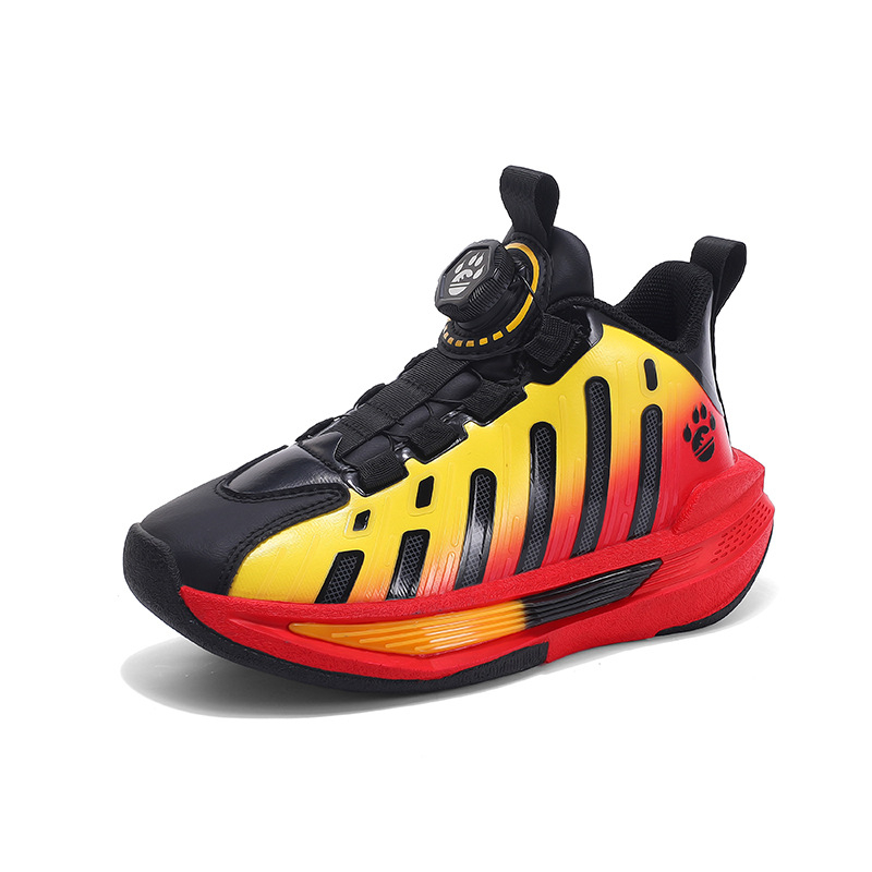 Gyerekek futócipő Super Fiber felsőréteggel, csíkos mintázat, vízálló, könnyű, MD talp