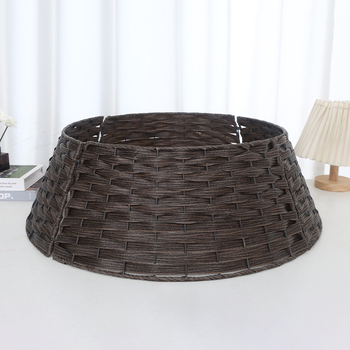 Ručne tkaná vianočná sukňa na stromček, PVC list materiál, americký štýl, kód produktu LQ-0984512, exkluzívny cezhraničný vývoz