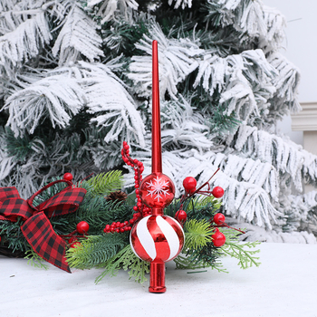 Műanyag karácsonyfa csúcs csillag – modern, minimalista stílus, márka Art exhibition, nem ajándék