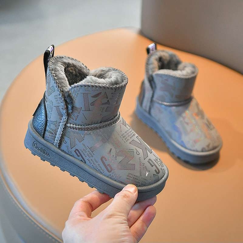 Детски обувки до глезена – изкуствена кожа, за възраст 4–6 години, произход Jieyang, Guangdong