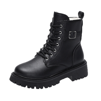Motorkerékpáros csizma PU felsőrész, gumitalp, középmagas szár, 3-5 cm sarok, oldalsó cipzár