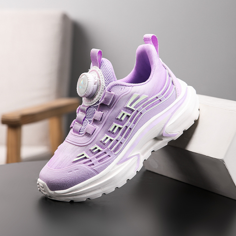 Gyerekek futócipő - légáteresztő, csúszásmentes, ütéscsillapító; felső rész: KPU+jack; talp EVA