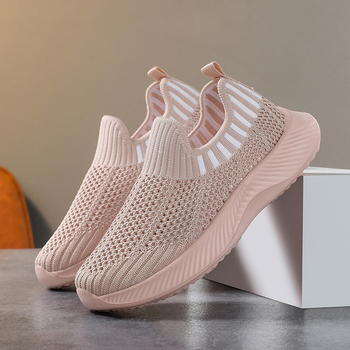 Gyerekeknek készült hálós Slip-On sportcipő - Fly-Weave felsőrész, EVA talp, minden évszakban, 4–16 éveseknek