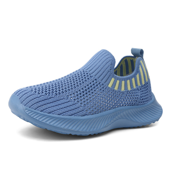 Gyerekeknek készült hálós Slip-On sportcipő - Fly-Weave felsőrész, EVA talp, minden évszakban, 4–16 éveseknek