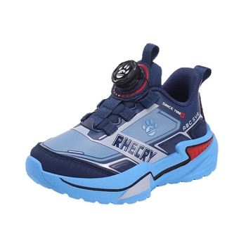 Gyerekek futócipője: vízálló szintetikus bőr felsőrész, EVA talp, könnyű és kopásálló, forgócsatos zárás