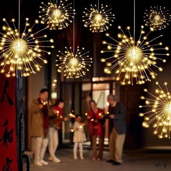 Solárne LED svetlo s hviezdnym nebom, vonkajšia vodotesná zavesená dekorácia, 5000 lm, 220V, stmievateľné, IP65, životnosť 8000 h