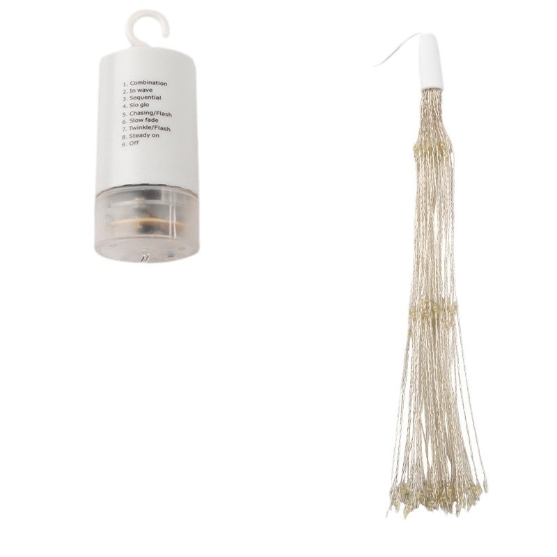 Solárne LED svetlo s hviezdnym nebom, vonkajšia vodotesná zavesená dekorácia, 5000 lm, 220V, stmievateľné, IP65, životnosť 8000 h