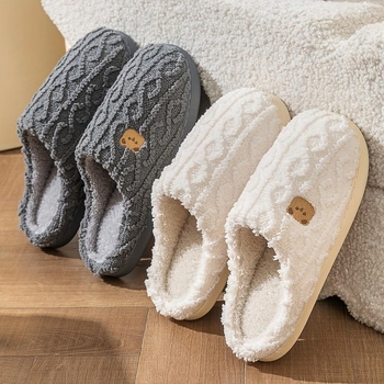Slip-On papucs, lágy talpú, csúszásmentes, lapos sarok; felső: Xishi velúr; talp: kender szövött