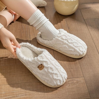 Slip-On papucs, lágy talpú, csúszásmentes, lapos sarok; felső: Xishi velúr; talp: kender szövött