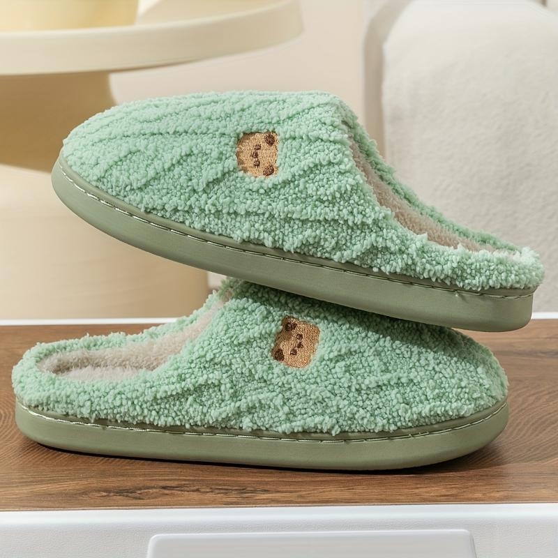 Slip-On papucs, lágy talpú, csúszásmentes, lapos sarok; felső: Xishi velúr; talp: kender szövött