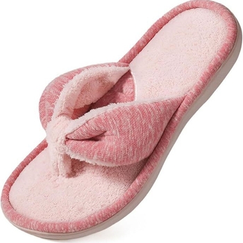 Plyšové vnútorné papuče s podporou klenby a hrubou podrážkou, EVA vrchný diel a EVA podrážka, vstrekovaná podrážka, pre mužov