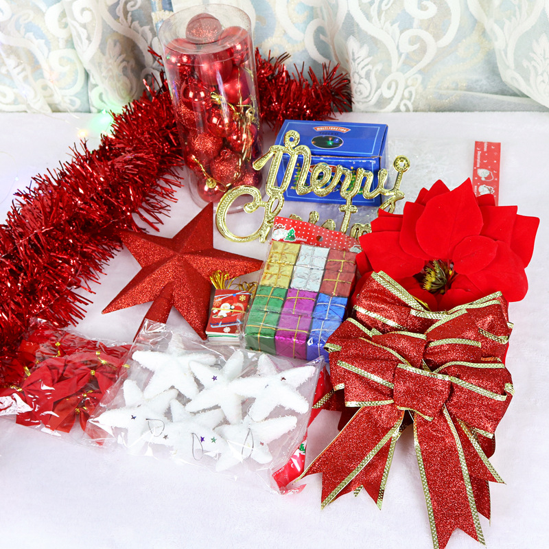 Műanyag karácsonyfa díszítőkészlet — kézzel készített kiegészítők, stílusok: koreai, rajzfilm, modern egyszerűség, modern művészet; márka Nihuang