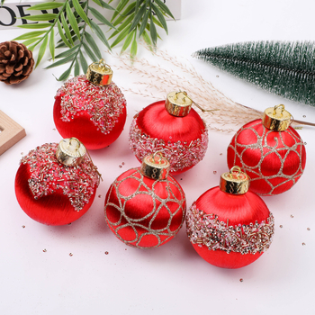 Karácsonyi függő dekorációs gömb — habanyag, Independence márka, modern művészeti stílus, alkalmas karácsonyra