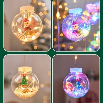 Vianočné visacie svetlá s plastovým puzdrom, nízke napätie ≤36V, IP42, životnosť 50 000 hodín, CE certifikát