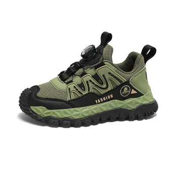 Gyerekeknek szóló Dad Shoes cipő — bőr felsőrész, vízálló, kopásálló, csúszásmentes talp, TPR talp