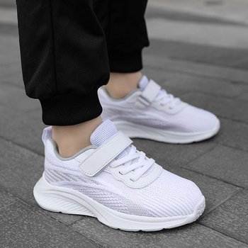 Női Fly-Knit futócipő, alacsony felsőrész, Velcro-zárás, EVA talp, betűs mintázat