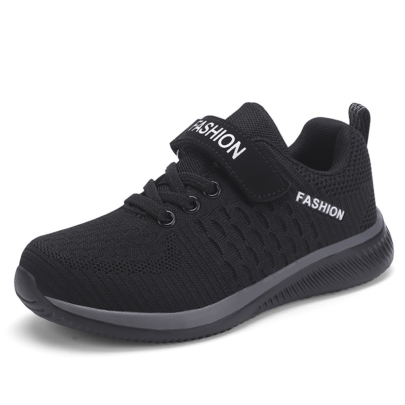 Detské sieťové tenisky na behanie, Flyknit horná časť, gumová podrážka, unisex, 1–3 rokov
