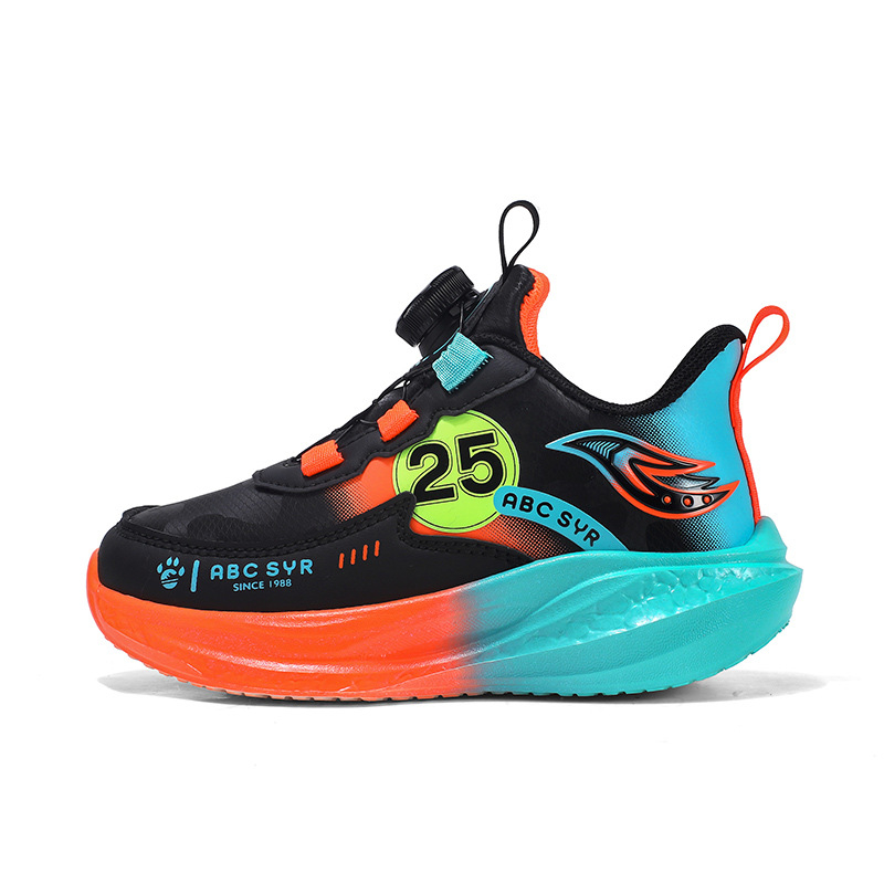 Chlapčenské basketbalové topánky, horná časť z syntetickej kože a textilu, EVA podrážka s vzduchovým vankúšom, protišmykové, priedušné, ľahké