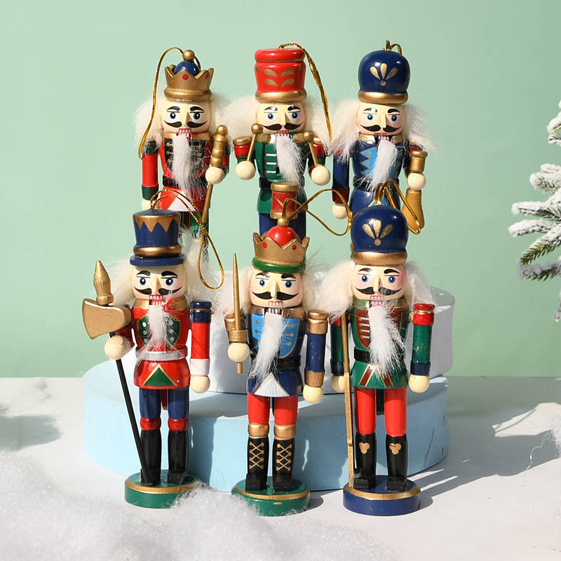 Set drvenih figurica – nordijski stil, orahovo drvo; Marka Yiheng, Šifra X13608, Klasični stil