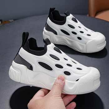Dječje tenisice na slip-on s EVA gornjim dijelom i EVA tabanom, povećanje visine, protuklizne, otporne na habanje, debeli potplat, unisex
