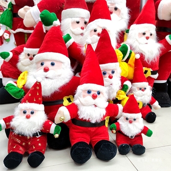 Decorațiune de Crăciun: Moș Crăciun coboară pe funie cu mărgele și scară de alpinism – ornament suspendat pentru scenă de Crăciun (Material: pluș; Nr. de articol: lt1006611705; Ambalare: cutie color; Sărbătoare: Crăciun; IP licențiat: Nu)