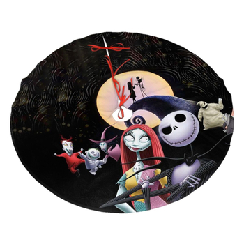 Plyšová sukňa na stromček so šnúrkami, moderný minimalistický dizajn, potlačený dizajn