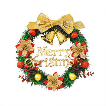 Vianočný veniec, plastový materiál, moderný minimalistický štýl, ručná výroba, značka Other