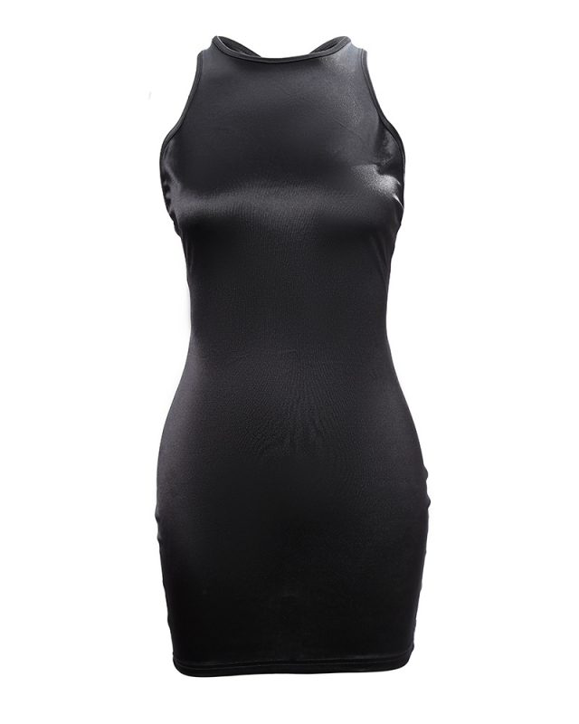 Βαμβακερό μίντι φόρεμα σε γραμμή Α με POLO γιακά, σετ δύο τεμαχίων